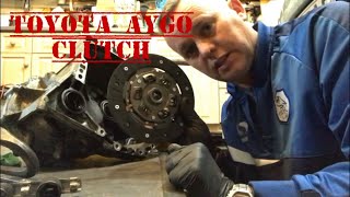 Toyota AYGO Clutch How To Fit Align and make a Alignment Tool [upl. by Anner]