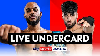 LIVE BOXING Franck Petitjean vs Adam Azim  Live Undercard [upl. by Ynaffet930]