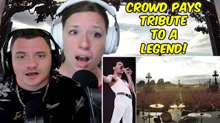 RIP FREDDIE quotGreen Day Crowd Singing Bohemian Rhapsody Hyde Park 2017quot Reaction [upl. by Nosrac]