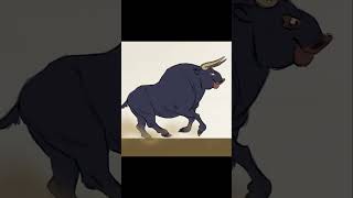 Ferdinand The Bull Animation Test shorts reels 2D [upl. by Koval]