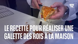 La recette pour faire sa galette des Rois comme un grand chef [upl. by Otrebilif460]