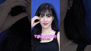 Tiffany Young SNSD evolution from 2007 to 2024 [upl. by Anelas988]