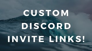 How to make a custom link without boosting your server  Discord [upl. by Nodla]