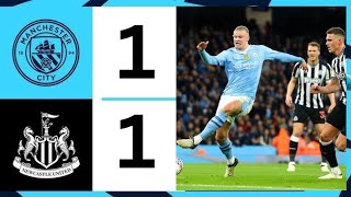 EXTENDED HIGHLIGHTS  Man City 11 Newcastle  Foden and Bernardo on the scoresheet [upl. by Eidson245]