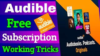 audible membership free  audible mod apk download latest version  how to download audible mod apk [upl. by Refeinnej]