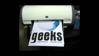 SISTEMA CONTINUO HP DESKJET D1560 GEEKS SOPORTE TECNICO TACNA [upl. by Bricker]