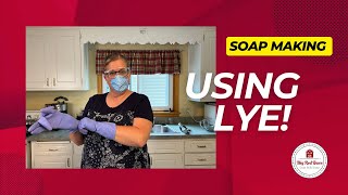 How to handle LYE in soapmaking [upl. by Adnic]