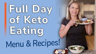 A Full Day of Keto – Eat This Today Keto Menu amp Recipes [upl. by Idnym]