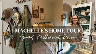 Machelle’s Home Tour  Grand Millennial Decor [upl. by Beutner]