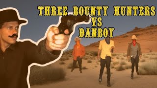 Three Bounty Hunters vs Danboy  Western Short Film [upl. by Uzzia]