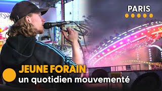 Foire du Trône  les premiers pas de la relève des forains [upl. by Basham739]