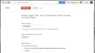 Adding and RSS Feed to a Google Site and Instapaper [upl. by Yuk]