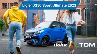 Ligier JS50 Sport Ultimate 2023 één van de meest sportiefste brommobielen [upl. by Ilime]