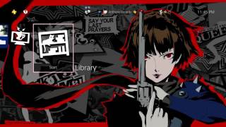 Persona 5  Makoto Niijima PS4 Theme [upl. by Nonnair]