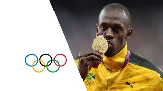 Usain Bolt Receives 100m Gold Medal  London 2012 Olympics [upl. by Magdau]