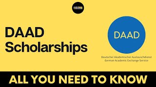 DAAD Scholarships – All you need to know  Project EduAccess [upl. by Yenetruoc]