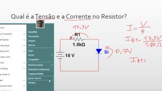 Aula 12  Circuitos CC com Diodo [upl. by Adnertal]