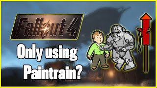 Can you beat fallout 4 survival using only paintrain [upl. by Ihcur660]