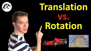 Translation vs Rotation  Physik Tutorial [upl. by Kceb702]