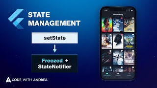 Flutter State Management Going from setState to Freezed amp StateNotifier with Provider [upl. by Nata250]