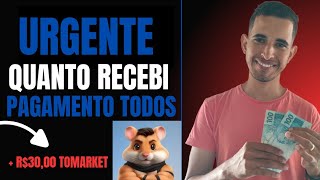 URGENTE  HAMSTER KOMBAT TOKENSLIBERADOS  VEJA QUANTO VOCÊ GANHOUAGORA [upl. by Jarid]