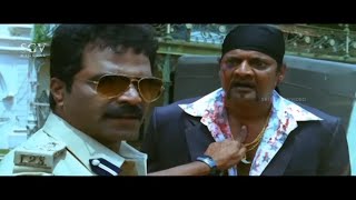 Rockline Venkatesh Climax Entry To See Ravishankar Ending  Varadanayaka Kannada Movie Part 8 [upl. by Ekud]