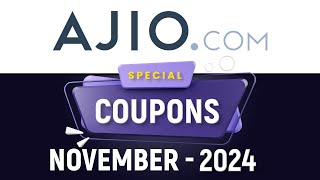 Ajio Coupon Code 2024 ⚡ 100 Working Coupon ⚡ Updated Today ⚡ Ajio Discount Code 2024 [upl. by Marigold841]