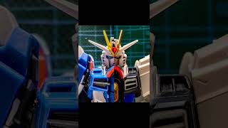 Gundam Rising Freedom amp Strike Freedom Type II gunpla gunplabuilders shorts gundamseedfreedom [upl. by Novihs]