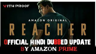 Reacher Official Hindi Dubbed Release Date  Reacher Hindi Dubbed Update [upl. by Ciccia]