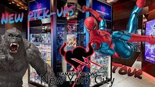 TAMASHII NATIONS NYC STORE TOURPICKUPS [upl. by Ferna]