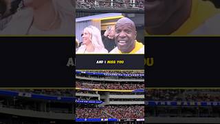 Terry Crews quotA Thousand Milesquot  Having fun at Rams vs 49ers game terrycrews shorts [upl. by Parthenia740]