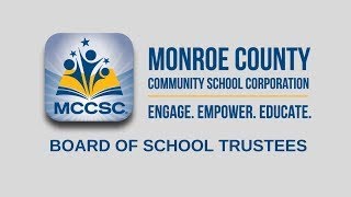 MCCSC Board of School Trustees Regular Meeting  November 19 2024 [upl. by Aneral]