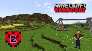 Base Set Up  Hardcore Minecraft 121 Episode 2 [upl. by Holder]