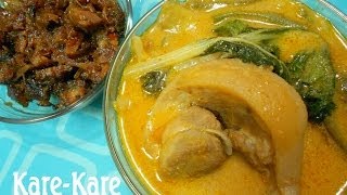 How to Cook Pata KareKare Ala Barrio Fiesta  Easy Version  How To Cook Pork Hock  Filipino Stew [upl. by Anzovin711]