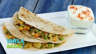 Mixed Vegetable Paratha by Tarla Dalal [upl. by Arbma]