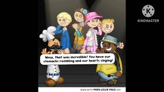 Papavision Song Contest Papa Louie Pals Story [upl. by Nalahs341]