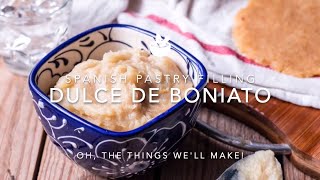 Dulce de Boniato Spanish Pastry Filling [upl. by Britney756]