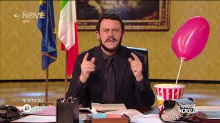 Crozza Salvini di nuovo innamorato [upl. by Wake]