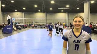 AJV 16 Silver v WVC 16 National Set 1 [upl. by Costin345]