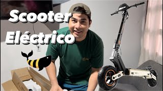 😱⚡️ SCOOTER ELÉCTRICO DE 70KMH  HONEY WHALE H4  UNBOXING [upl. by Nala711]