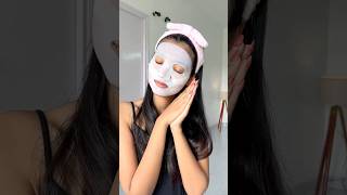 Tried this new face mask🥰 modellinglife skincare modellinglife beauty makeup glowup [upl. by Gaivn425]