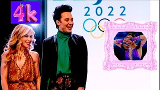 Tara Lipinski🇺🇸 amp Johnny Weir🇺🇸React During Kamila Valievas SP  2022 Beijing Olympics 4K [upl. by Bertle352]