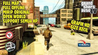 Game GTA 4 Di Android Offline Full Original Grafik HD Terbaru 2024  GTA 4 Mobile Full Map [upl. by Ecyle631]