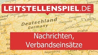 Leitstellenspielde  Nachrichten Verbandseinsätze [upl. by Anitnegra]