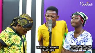 FAMILY ENJOY THIS AMAZING COLLABO FROM OHEMAA FRANCAK AMOANI AND ADOMBA BLESSING PLS SUBSCRIBE [upl. by Wende]