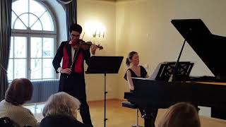 Alex Kravtsov  River Dance for violin and piano [upl. by Nerahs]