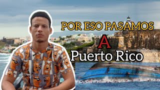 EL MOTIVO DE LOS DOMINICANOS  VIAJAR A PUERTO RICO  EN YOLA [upl. by Aioj]