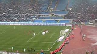 LAZIO  ROMA 12  I GOAL LIVE DI MIRKO VUCINIC  18042010 [upl. by Onaireves]