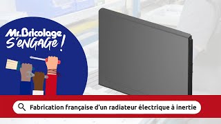 Radiateur à inertie sèche Noirot  Fabrication française [upl. by Nahtanaj]