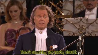 Andre Rieu Silenzio by Roger Diederen with lyrics [upl. by Nekal]